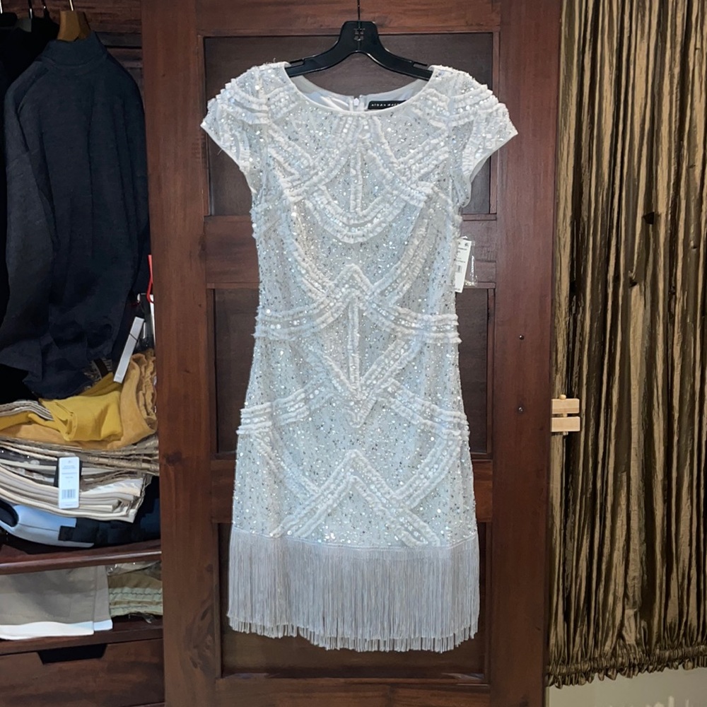 Aidan Mattox Sequin Dress